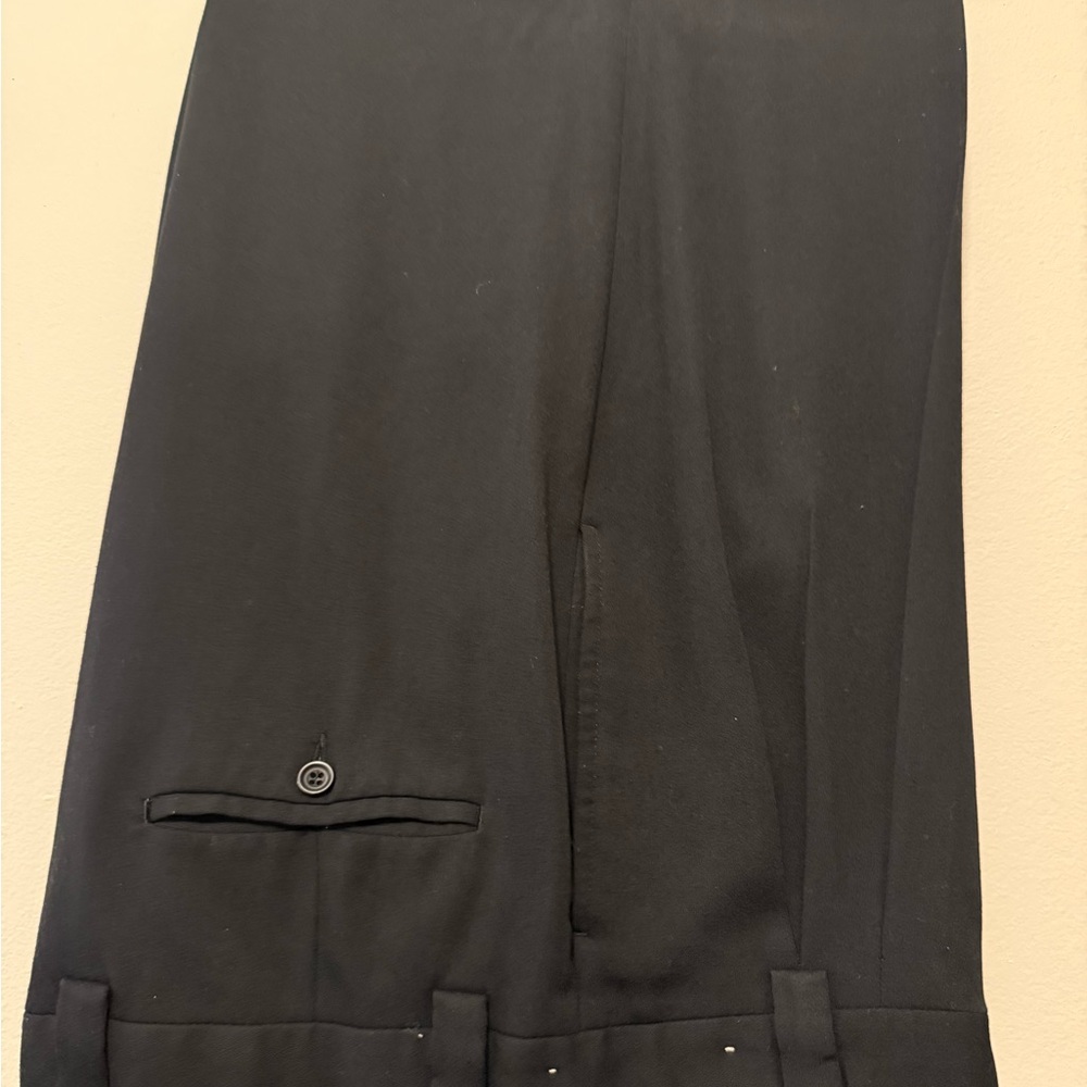 Classic Black Men's Dress Trousers